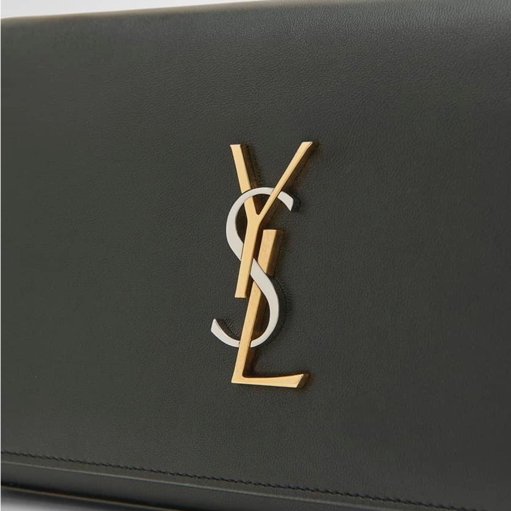 ❌SOLD❌ 🆕 Saint Laurent YSL Napa Leather Wallet on Chain - Picture 8 of 8